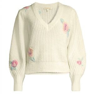 LoveShackFancy Ridge Sweater Size Small